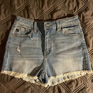 KanCan Women's High Rise Denim Shorts (Size S) NWT